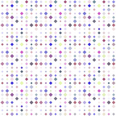 Abstract seamless pattern background with multicolored various rhombuses.