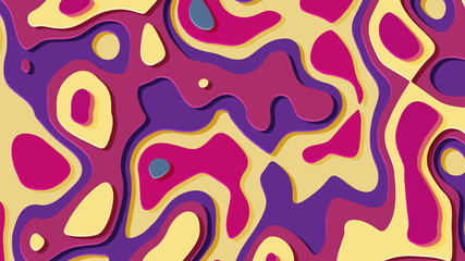 Background in paper style. Abstract colorful background.