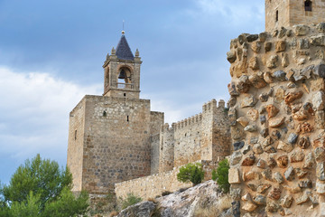 Alcazaba Castle of Antequera, Malaga. Spain