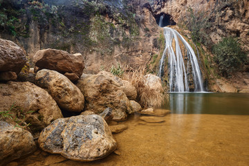 Cascada en Loja, Granada. España