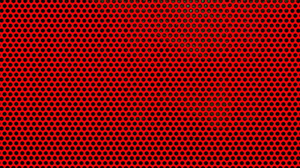 Red metal or steel mesh screen background seamless and texture