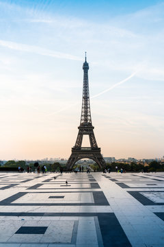 The Eiffel Tower (nickname La dame de fer, the iron lady),The tower has become the most prominent symbol of both Paris and France