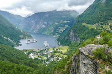 Norwegen Kreuzfahrt Geiranger