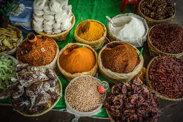 Myanmar - Gewürzmarkt