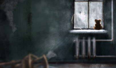 abandoned interior