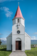 Fototapeta na wymiar Isländische Kirche