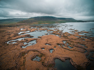 Island Landschaft Luftaufnahme © Raphael