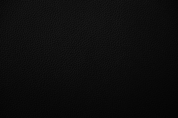 Black leather texture background surface