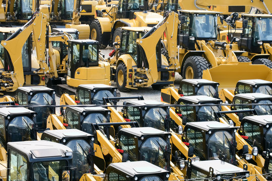 Loader excavator factory