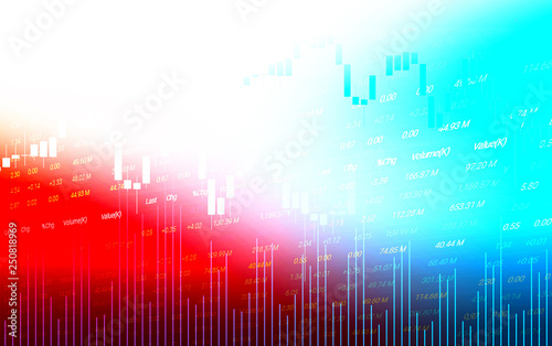Stock Exchange Market Or Forex Trading Graph Analysis Investment - 
