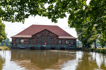 Obraz premium Pumpwerk in Minden, Deutschland