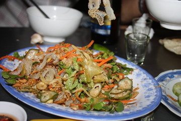 Octopus salat, Vietnamese cuisine