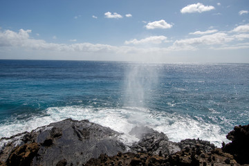 Halona Beach Cove blowhole