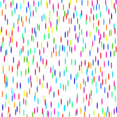 Fototapeta na wymiar The bright colorful confetti on a white background. 