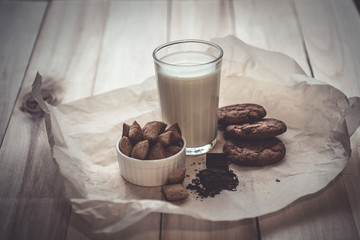 cookies and milk