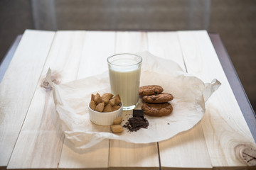 milk and cookies