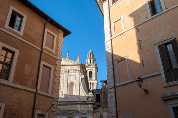 the Jewish ghetto in Rome.