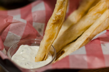 Potato or cheese sticks