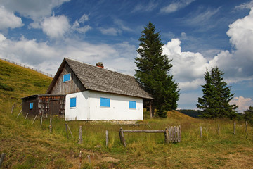 Almhütte im steirischen Lachtal - Österreich