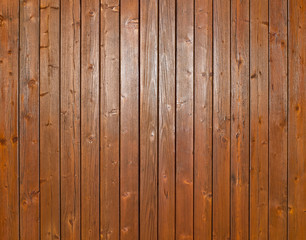 Rustic wooden facade