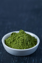Matcha fine powdered green tea