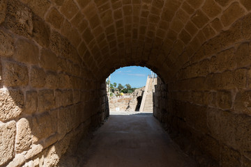 Caesarea National Park in Israel