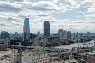 Fototapeta na wymiar London view from St Paul