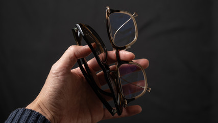 メンズ　メガネとサングラス