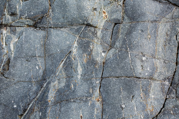 Granite boulders, closeup
