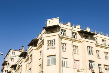 Beautiful and original building in the european city