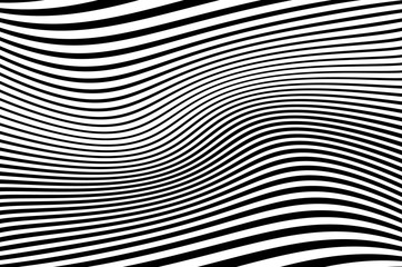 Abstract pattern. Texture with wavy, curves lines.