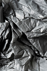 crumpled gray paper background