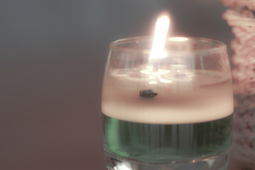candle in the dark