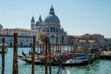 Fototapeta na wymiar Sunny day in Venice, Italy