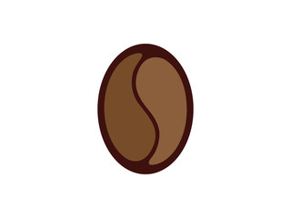 Coffee bean vector illustration