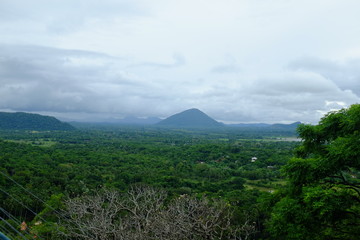 Fototapeta premium view of mountains