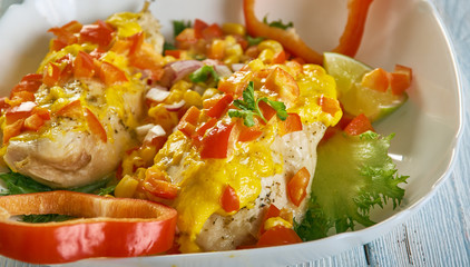  Dish Queso Chicken Bake