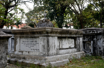 Protestant cemetery, Georgetown, Malaysia