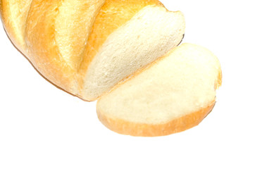 tasty baton isolated on white