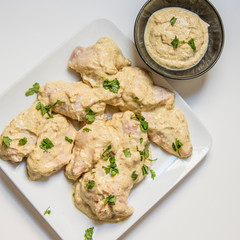 Curried Yogurt Marinade for Wings