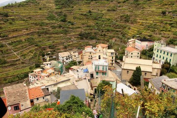 Fototapeta na wymiar panoramic view of the old town