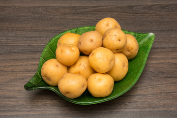 Creole potato or yellow potato (Solanum phureja)