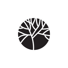 Tree logo icon vector template