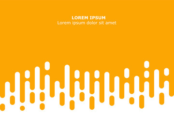 Abstract yellow Rounded Lines Halftone Transition