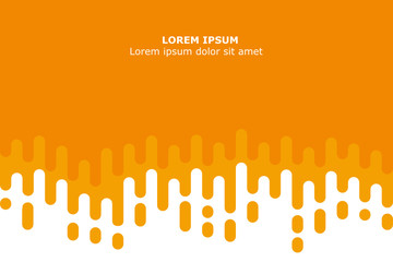 Abstract yellow Rounded Lines Halftone Transition