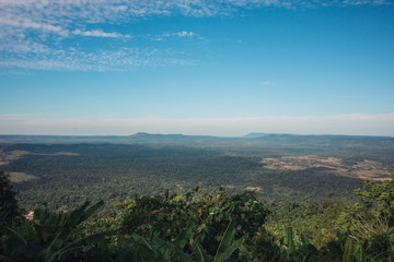 Fototapeta premium view of a mountain landscape
