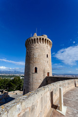 Fototapeta na wymiar Bellver Castle, Palma de Mallorca