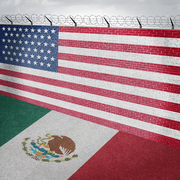 Mexico United States Border Wall