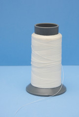 Thread for sewing or weaving