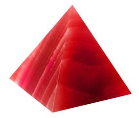 Pyramid from a gemstone